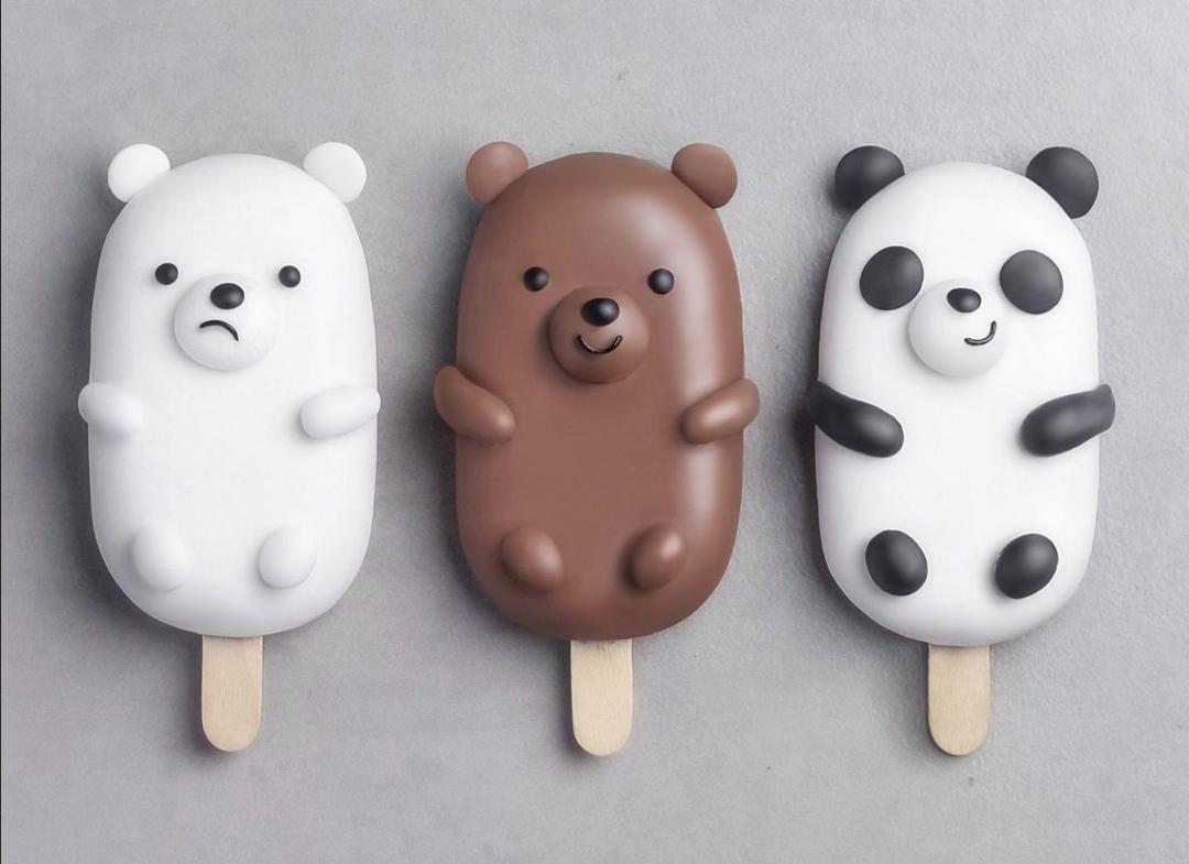 We bear bears咱们裸熊三只小熊造型的美食集锦的做法