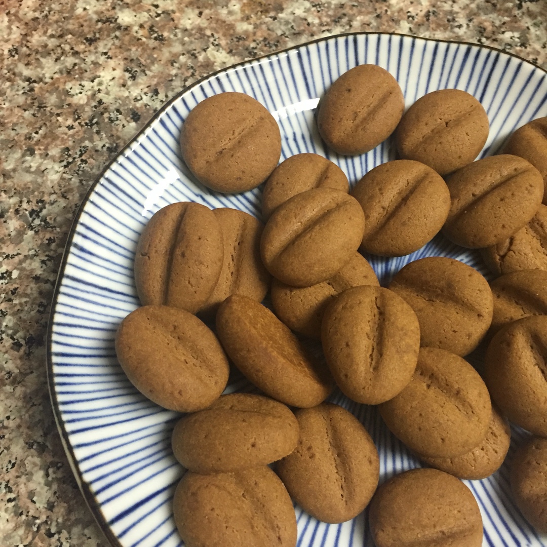 咖啡豆豆饼干