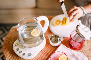 紫苏柠檬开胃茶--北鼎ONE用壶的做法 步骤3