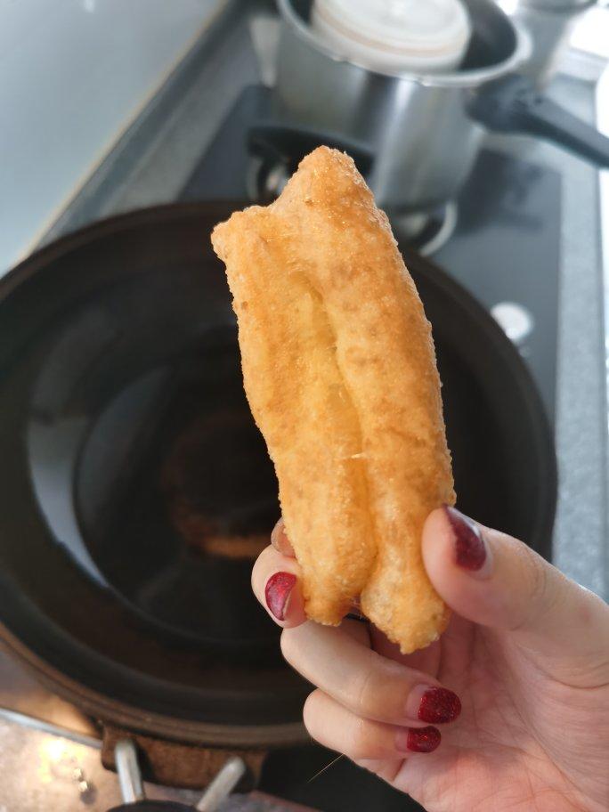 自制无泡打粉油条