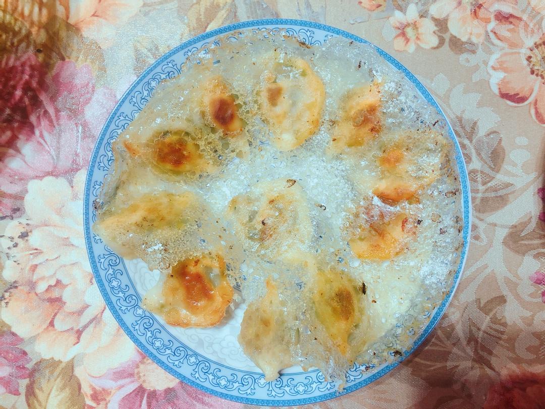 高颜值冰花煎饺