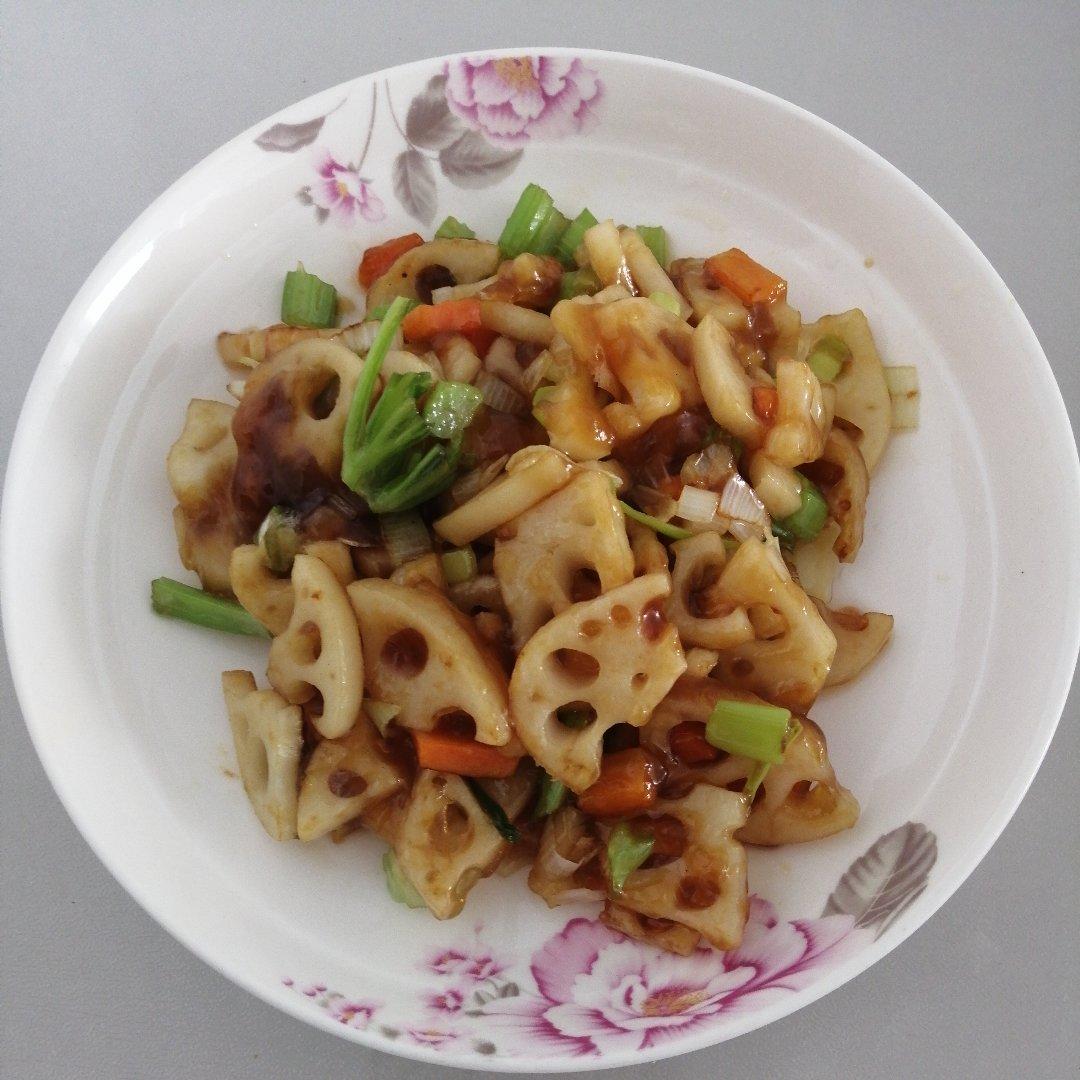 开胃菜～糖醋藕丁