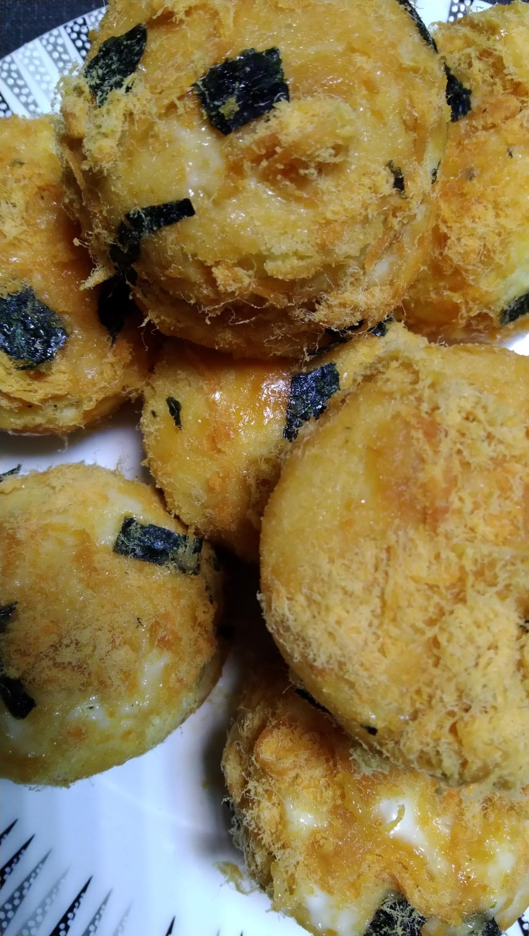 朋友都说比鲍师傅好吃的海苔肉松小贝
