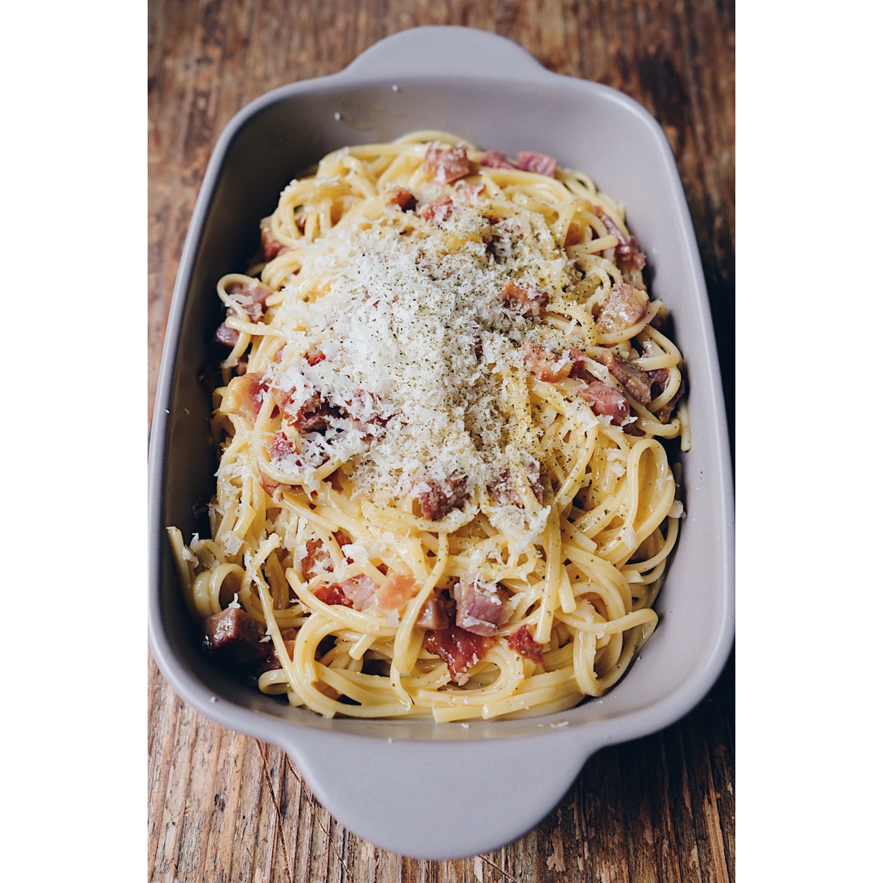 Spaghetti Carbonara 意式咸肉芝士意粉