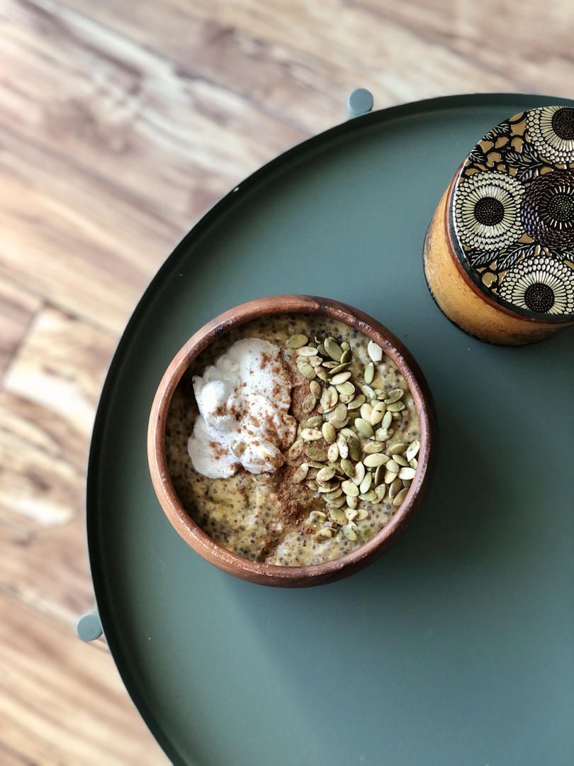 美式🍂南瓜派风味燕麦粥🎃