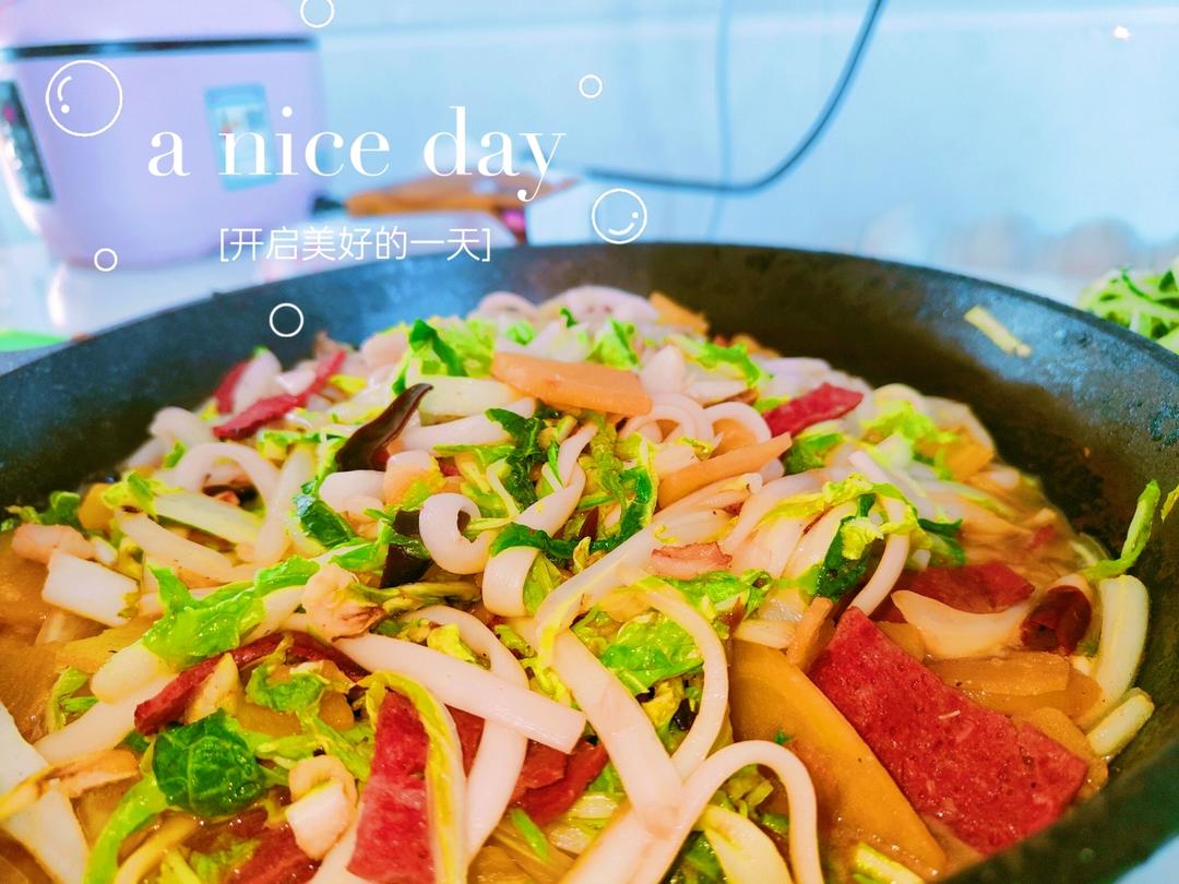 白菜炖粉条子