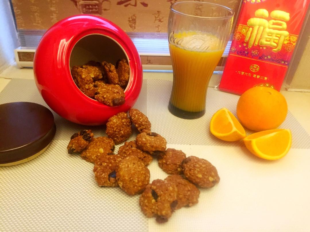 完美软版葡萄干燕麦饼干（超级好吃啊）
