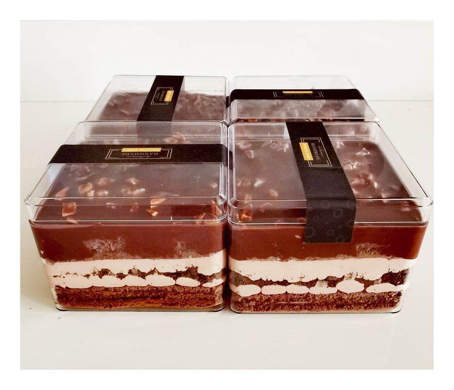 9887y8ks做的超好吃75网红甜品60梦龙脆皮巧克力盒子蛋糕私房爆款