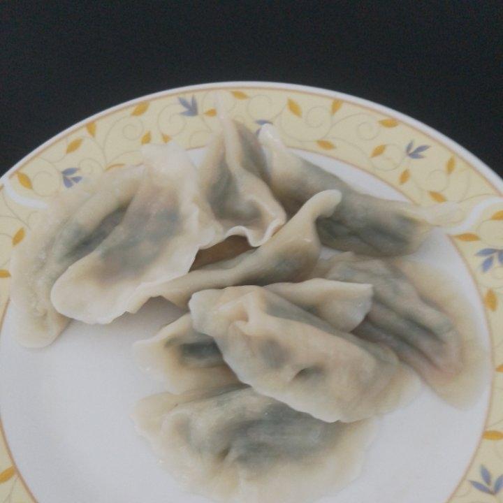 韭菜猪肉饺子(附擀皮和最简单的饺子包法)
