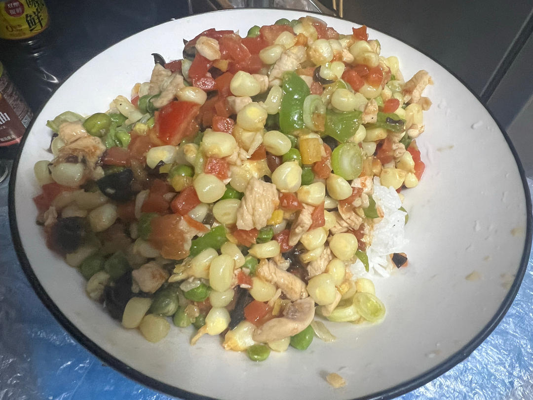 爆炒糯玉米粒（易做超级下饭）