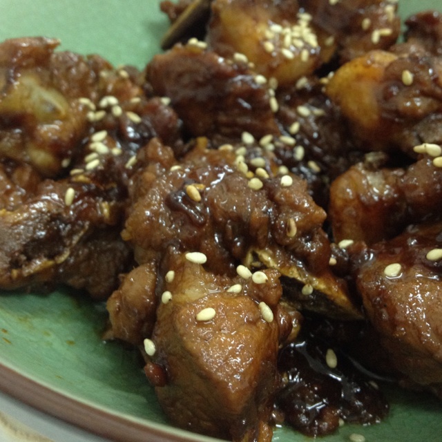 懒人版糖醋排骨