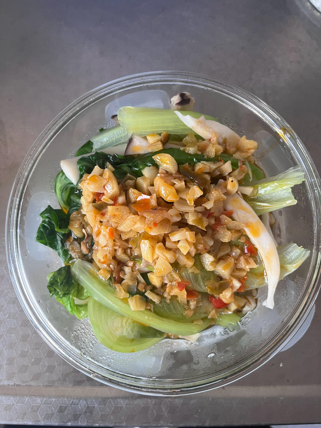超简单蒜蓉耗油生菜