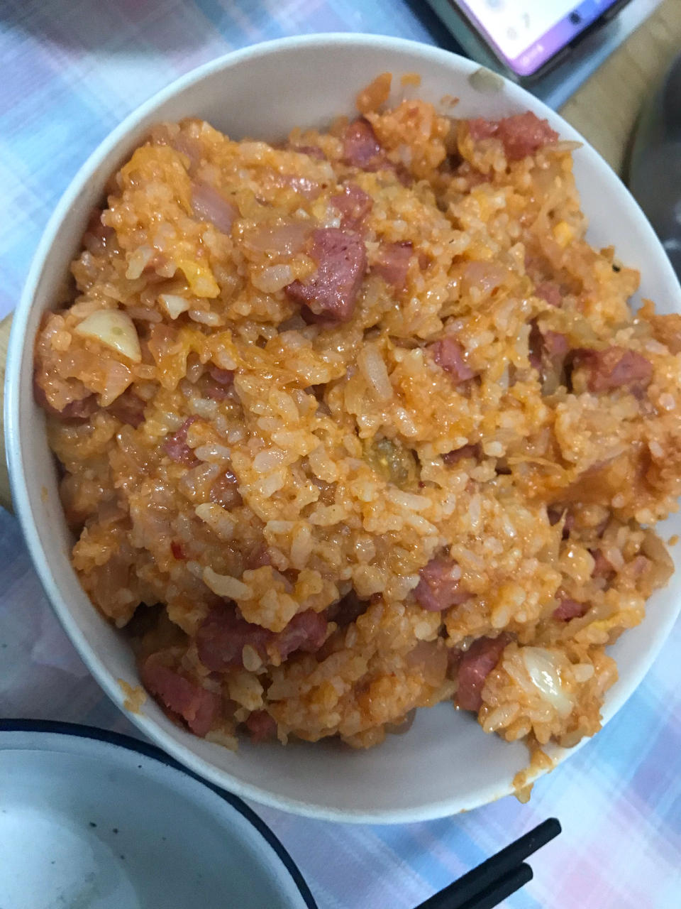 独家超简单 韩式泡菜炒饭