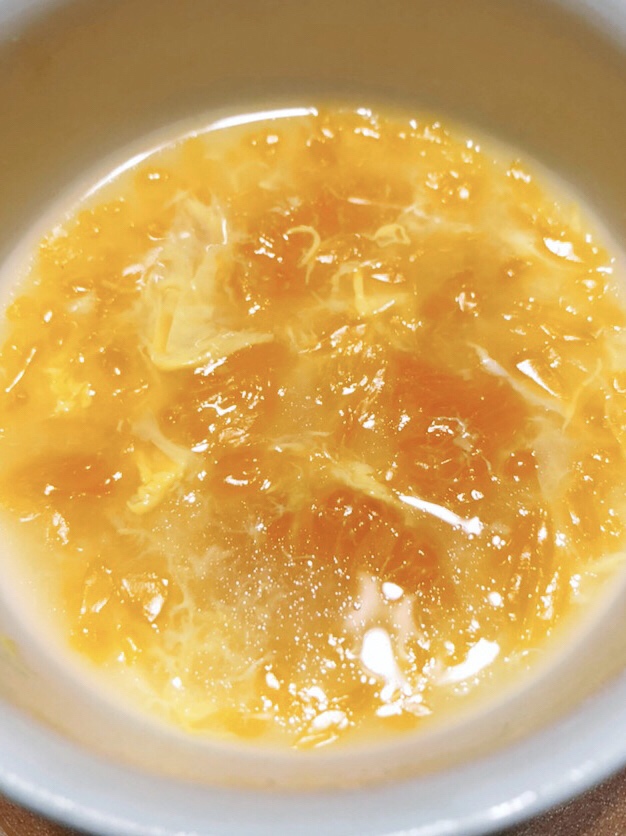 橘子罐头鸡蛋汤的做法