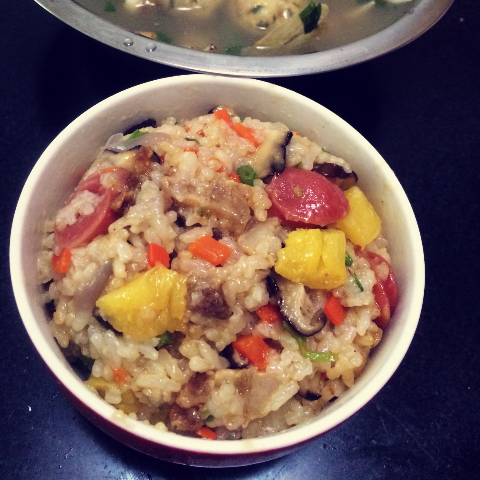老少皆宜的菠萝饭