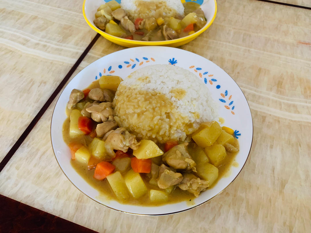 咖喱鸡肉饭