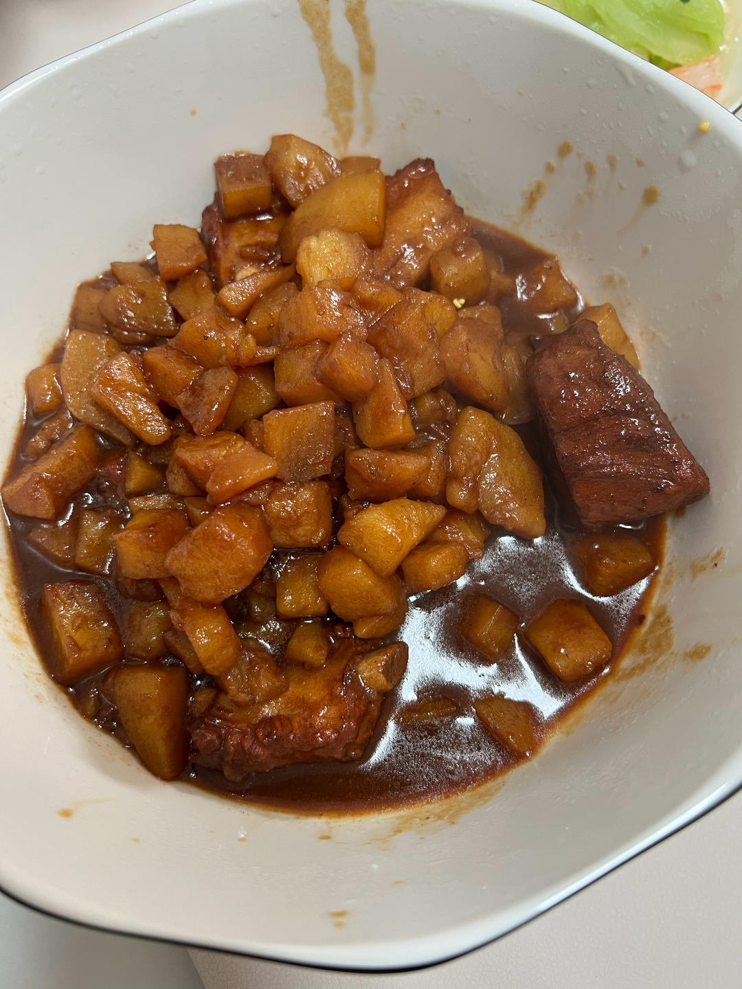 🔥巨好吃的红烧排骨炖土豆❗️懒人版轻松做拿手菜