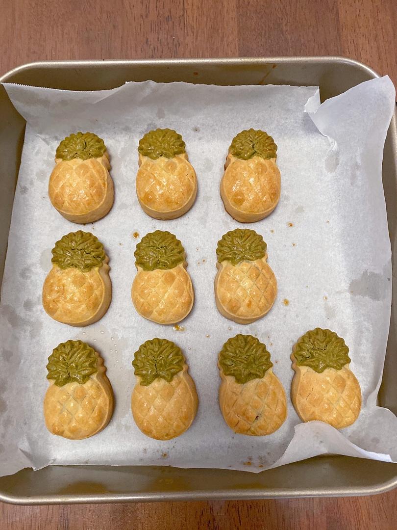 广式凤梨月饼（2020最火的款隔夜回油）