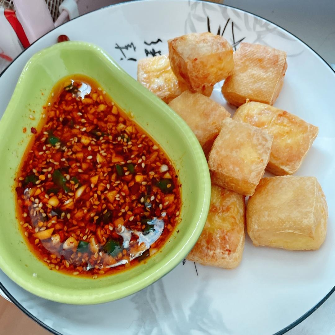 空气炸锅豆腐