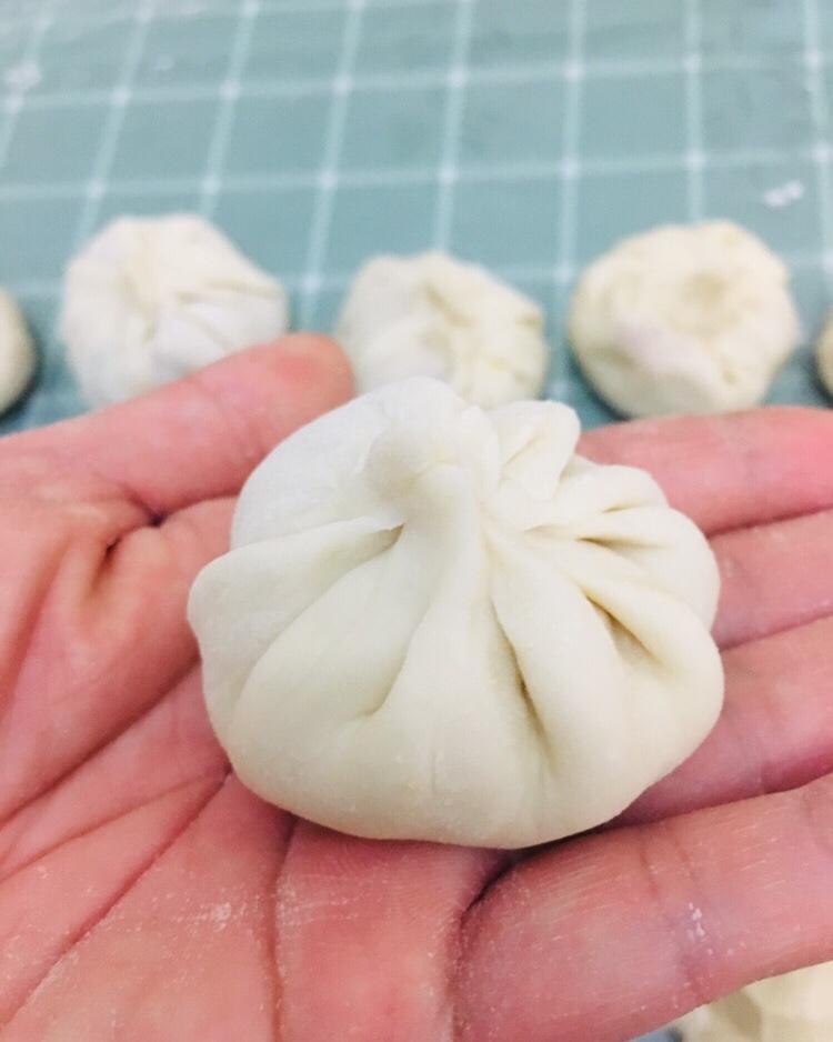 手工包子（肚脐包）