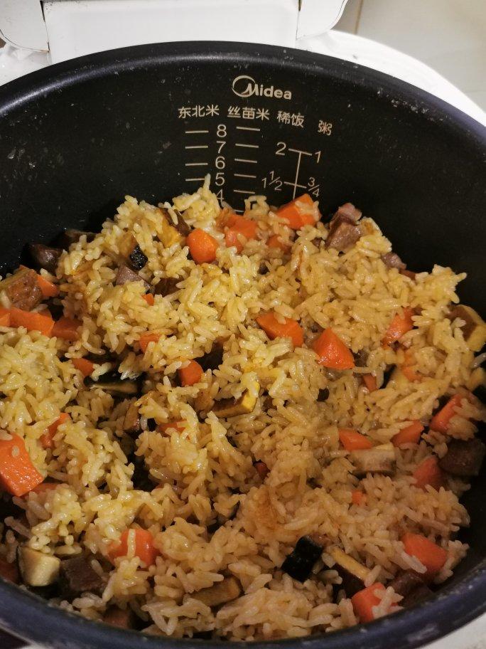 简易版腊味饭