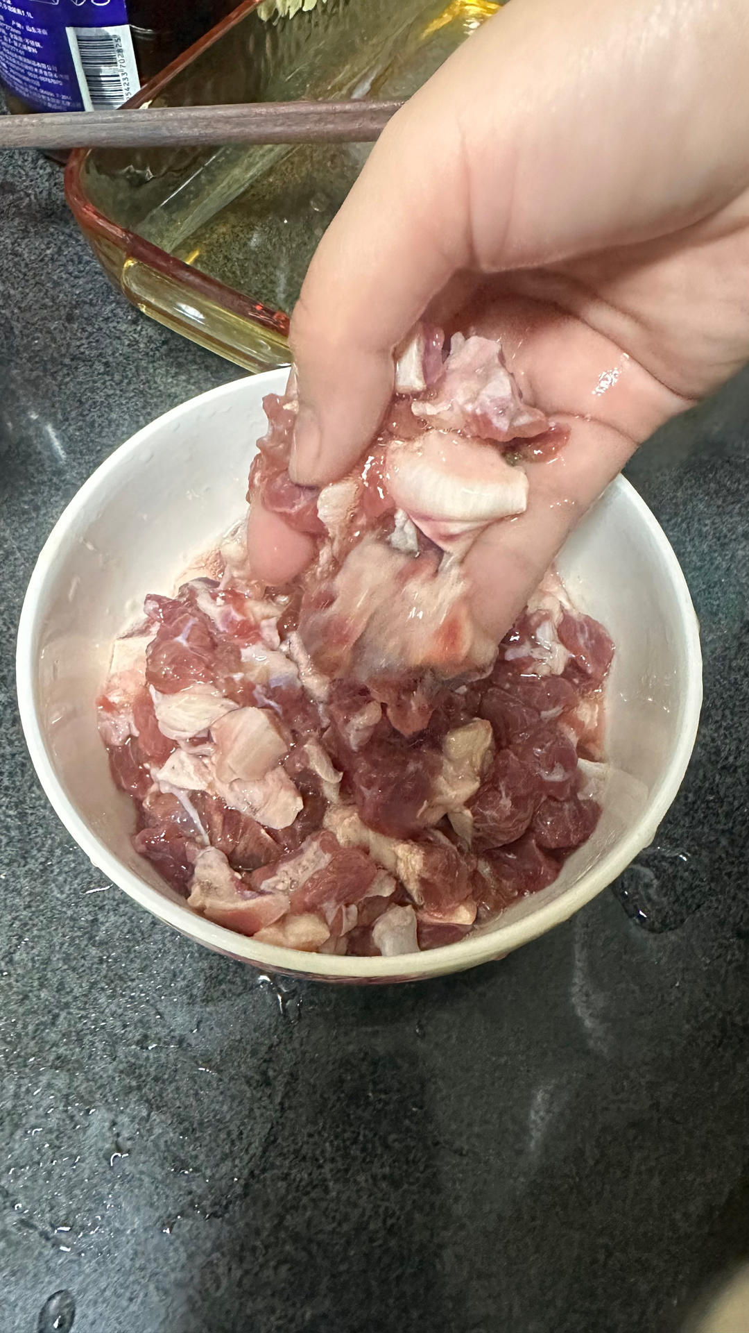 黄豆烧牛肉（川式）的做法 步骤7