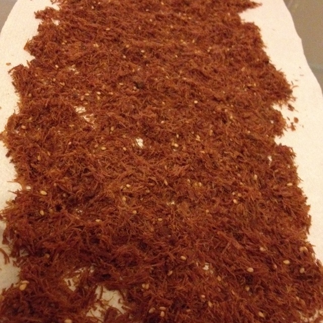 面包机自制肉松