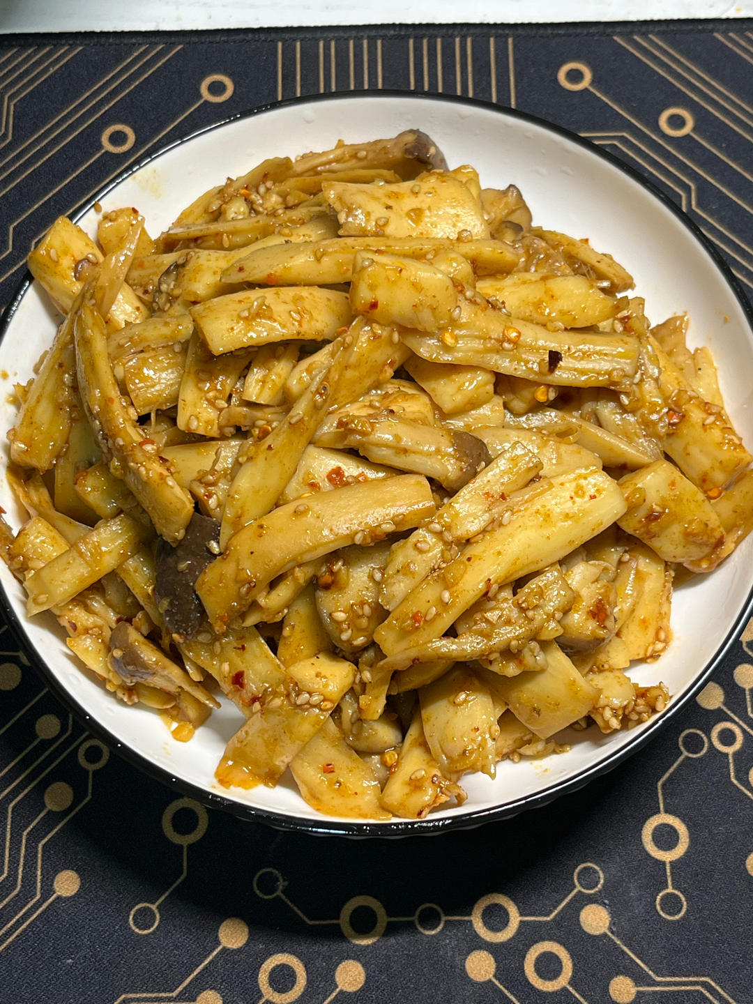 会上瘾的手撕杏鲍菇