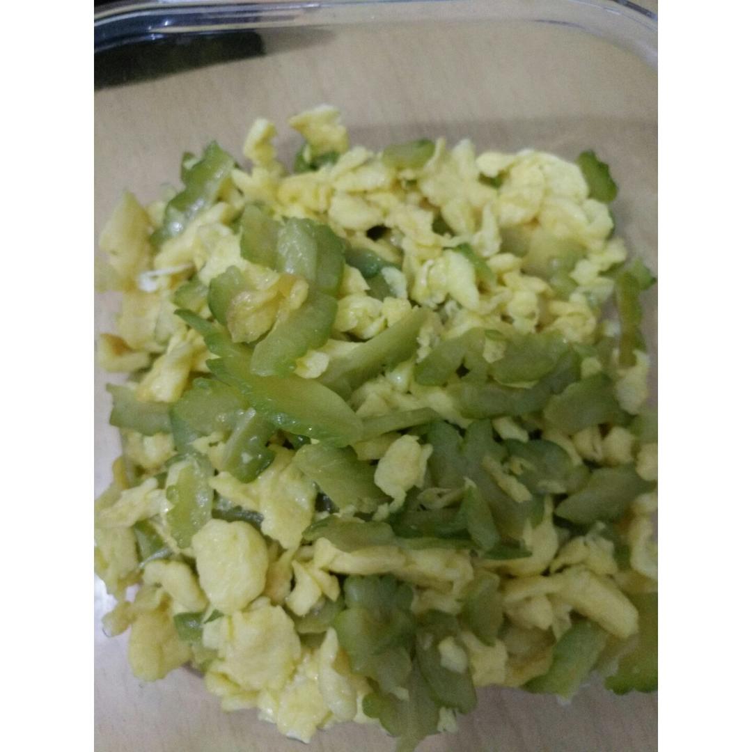 苦瓜炒蛋