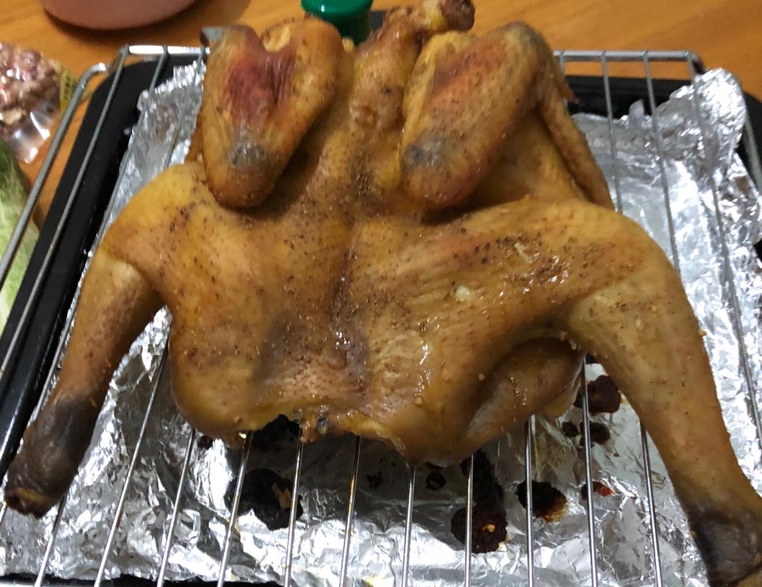 袋袋烤鸡--自制腌料+脆皮秘籍