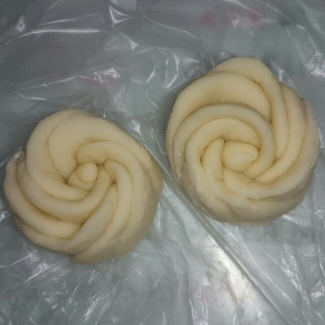 玫瑰花馒头