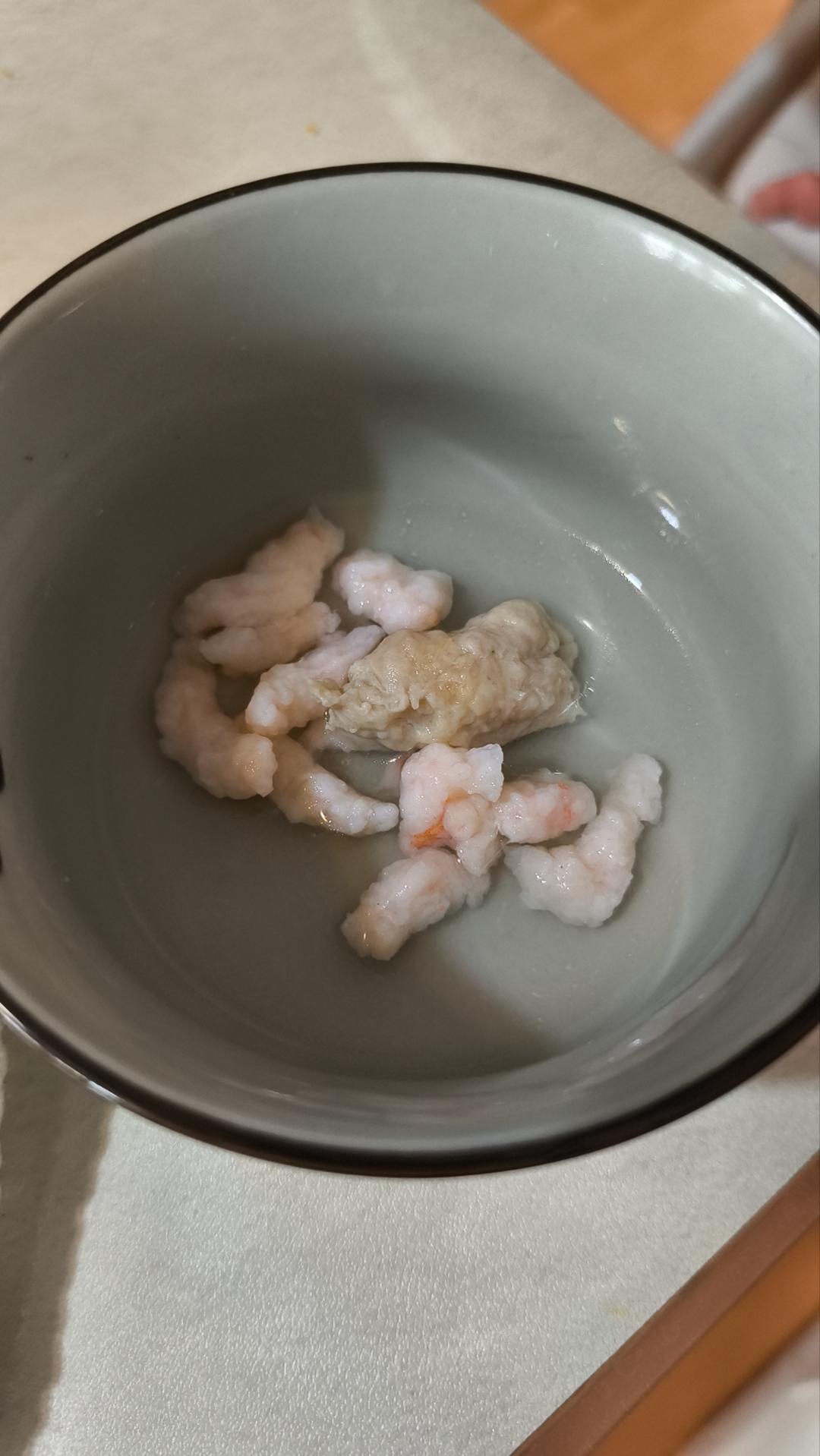 不加粉的Q弹虾滑