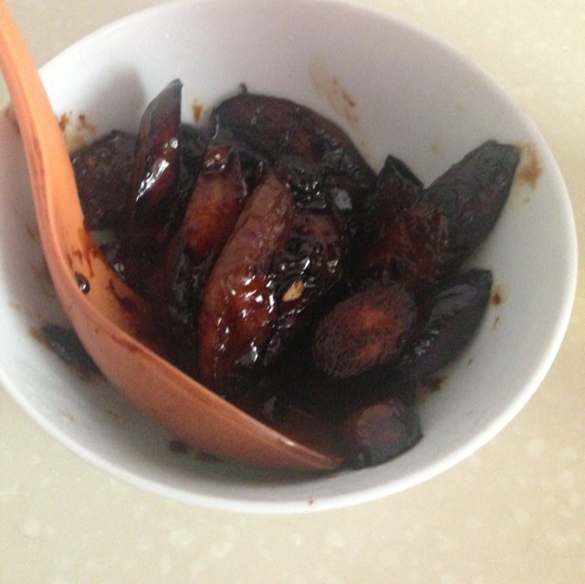 红烧肉末茄子