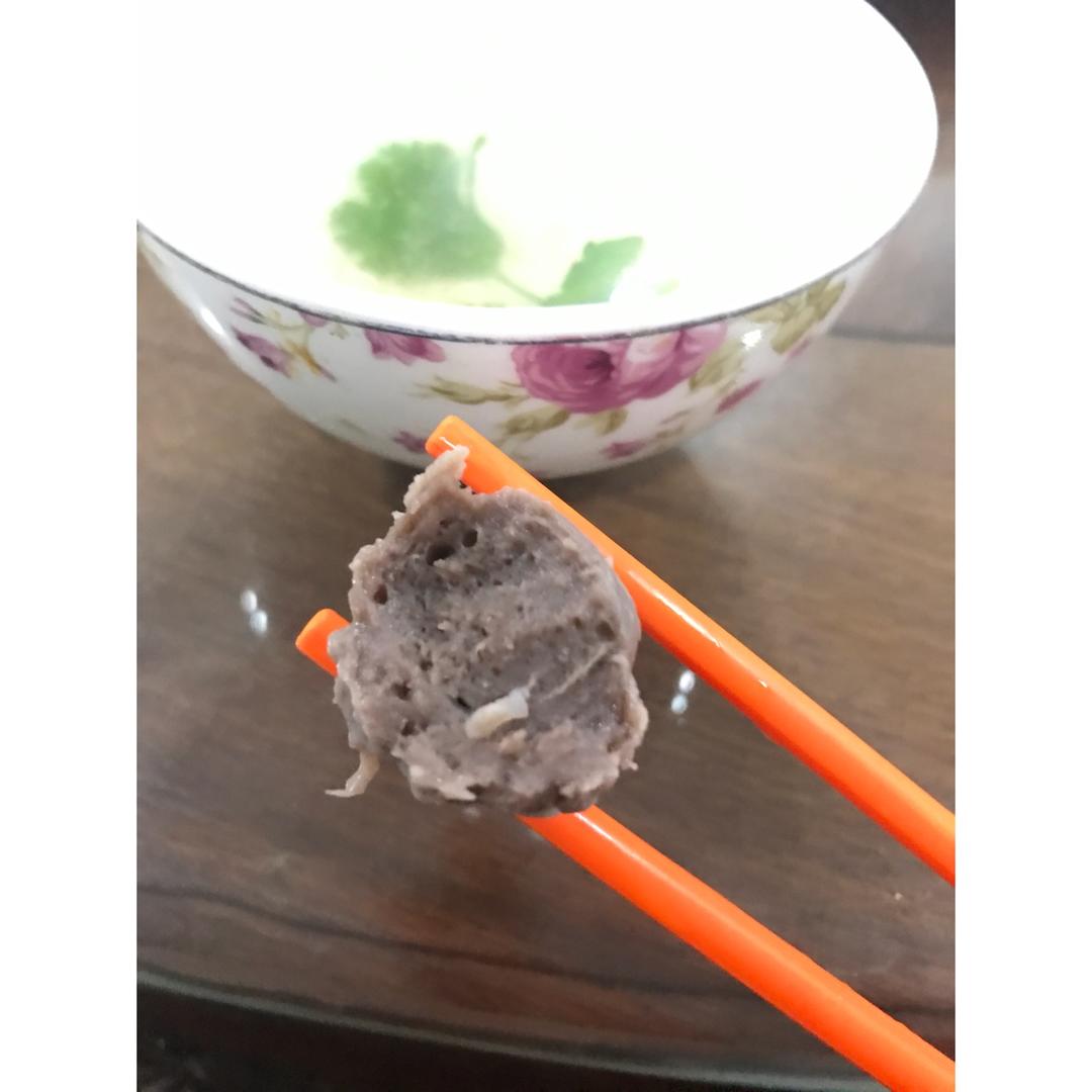 牛肉丸汤（手工自制）《系列五》