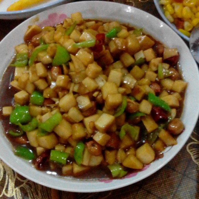 宫保杏鲍菇——比肉还美味哦