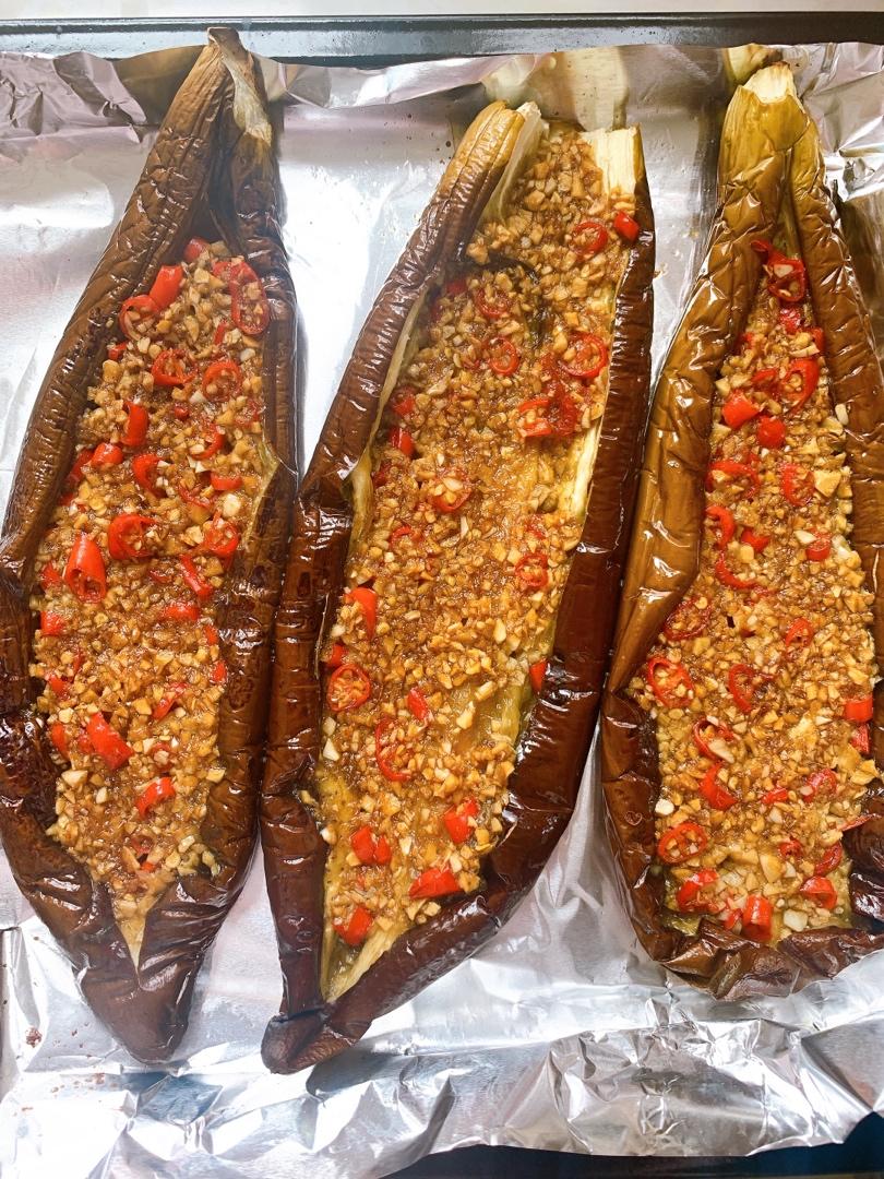 CC招牌菜销魂烤茄子，百吃不厌！