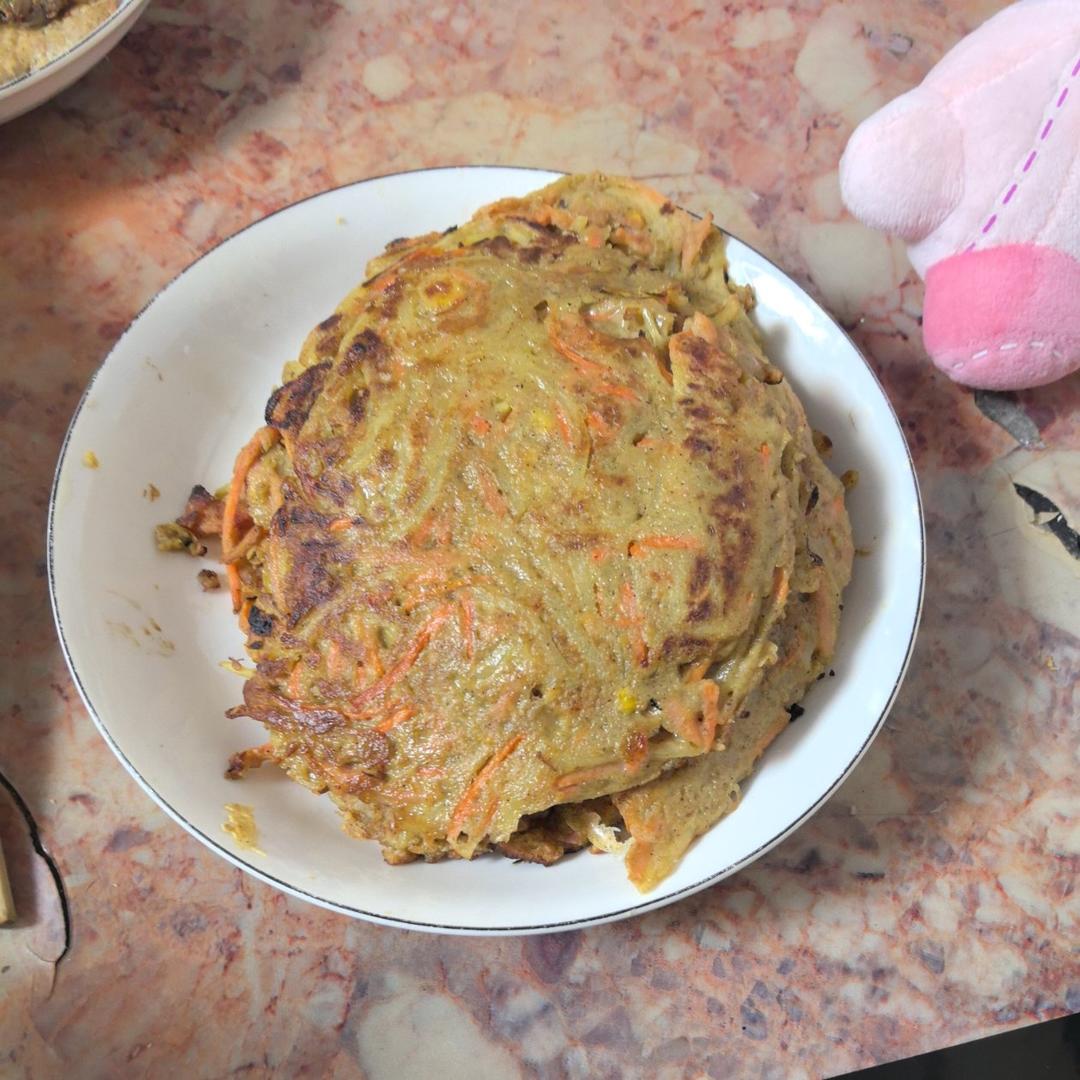 土豆饼(土豆胡萝卜丝饼)