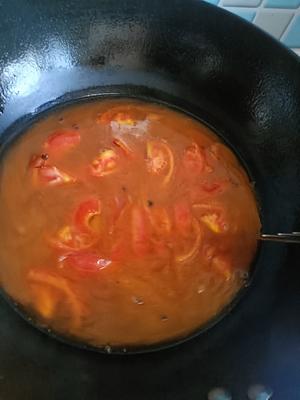 番茄牛肉丸的做法 步骤4