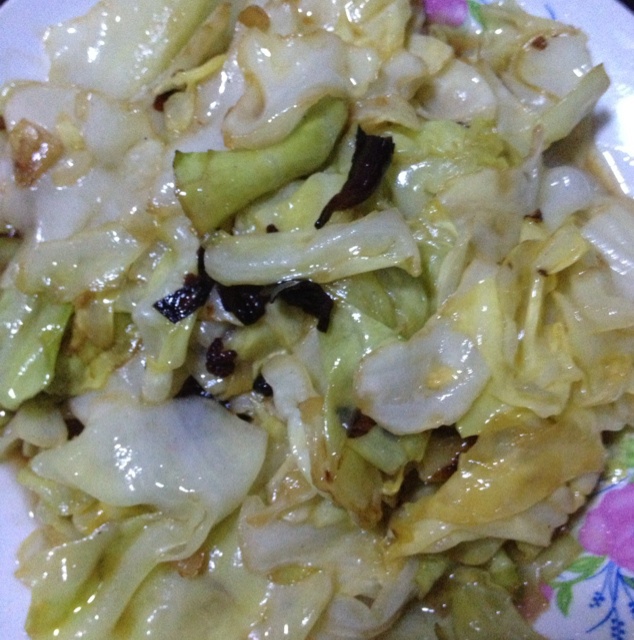 炝炒圆白菜