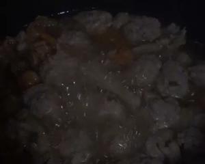 红萝卜松茸菇羊肉丸子汤的做法 步骤9