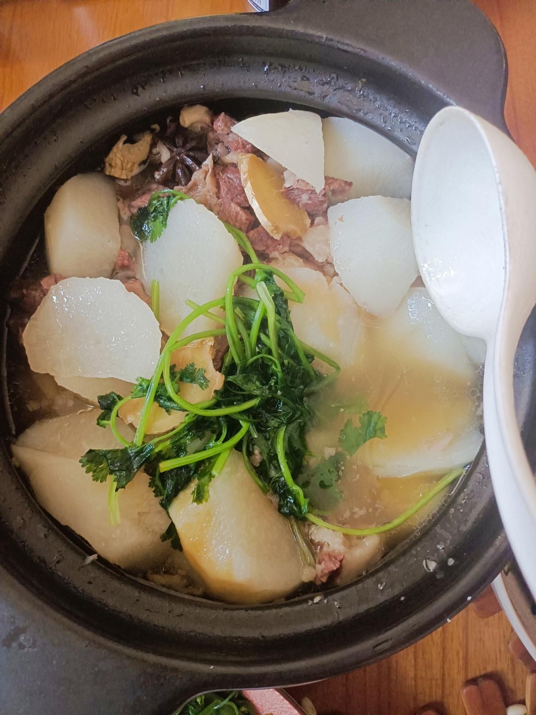 清汤萝卜牛腩
