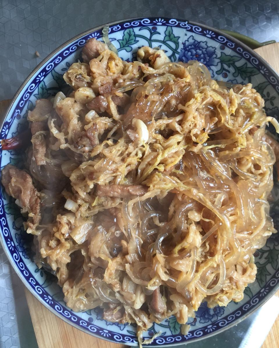 酸菜炒粉条