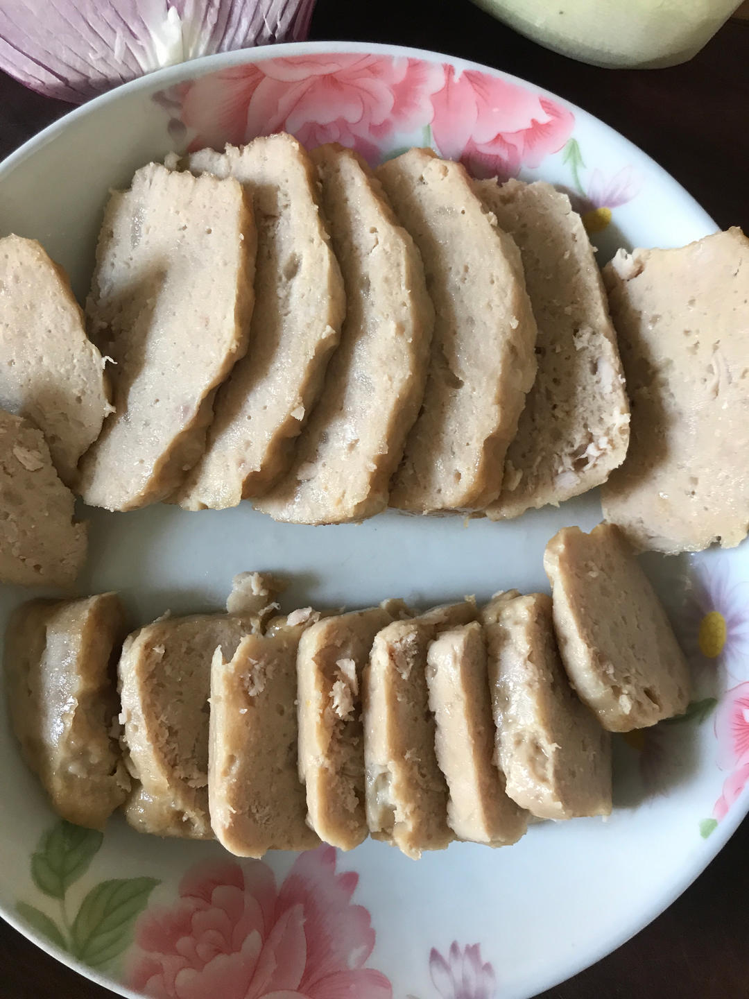 别再给孩子买火腿肠了！试试这款自制午餐肉  无添加肉香软（适合一岁以上婴幼儿辅食）蒸肉糕，蒸午餐肉