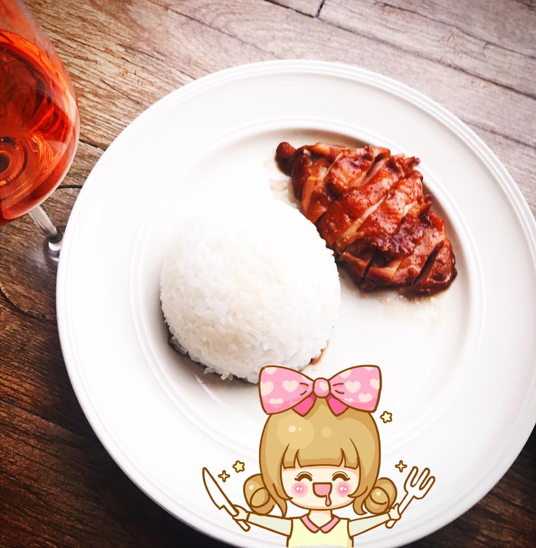 照烧鸡腿饭
