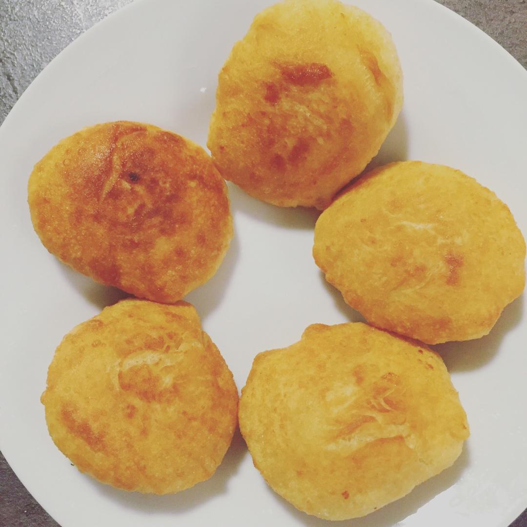 柠檬味儿苏打水做的炸糖糕