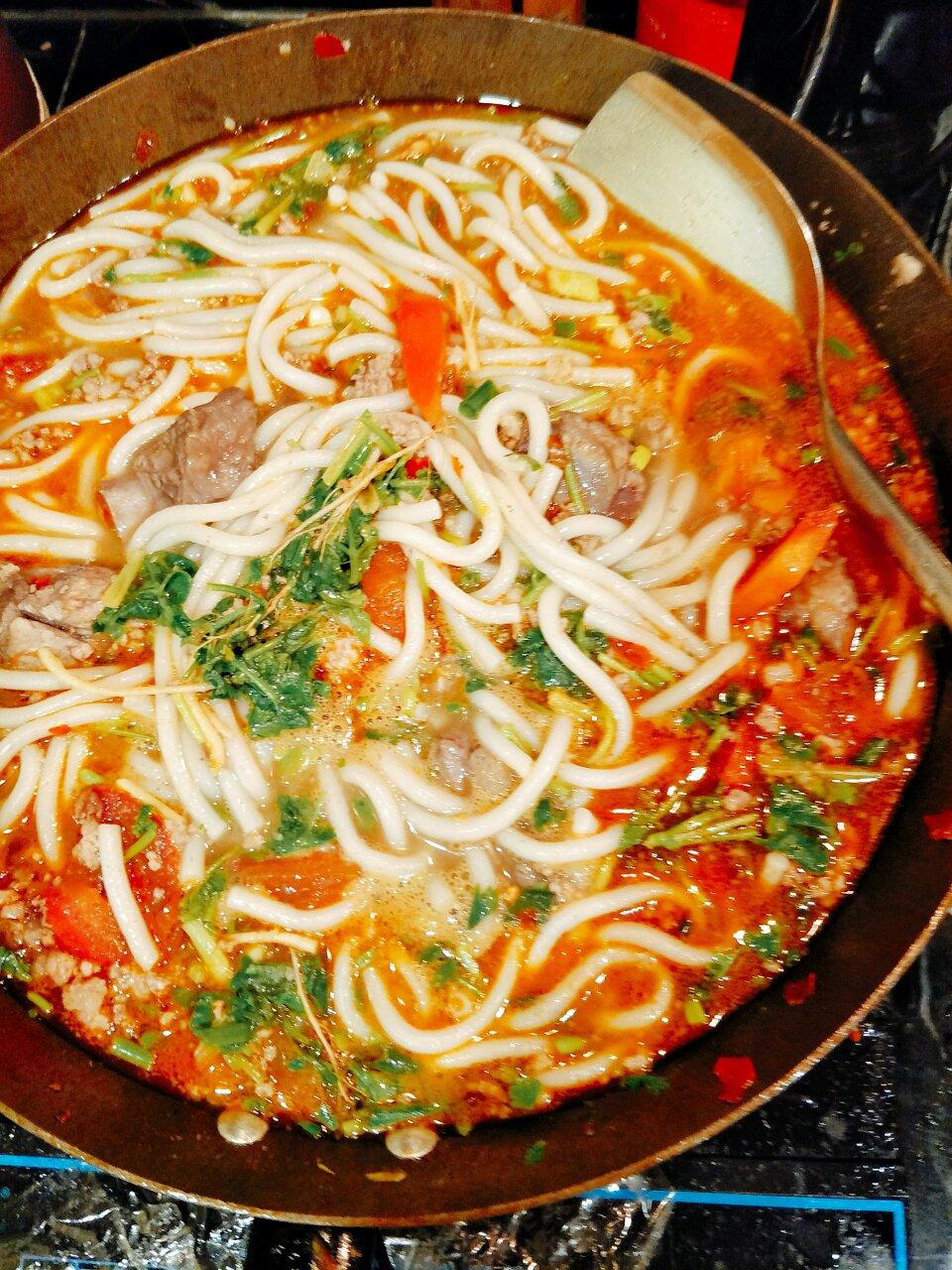 豆瓣酱肉沫粉