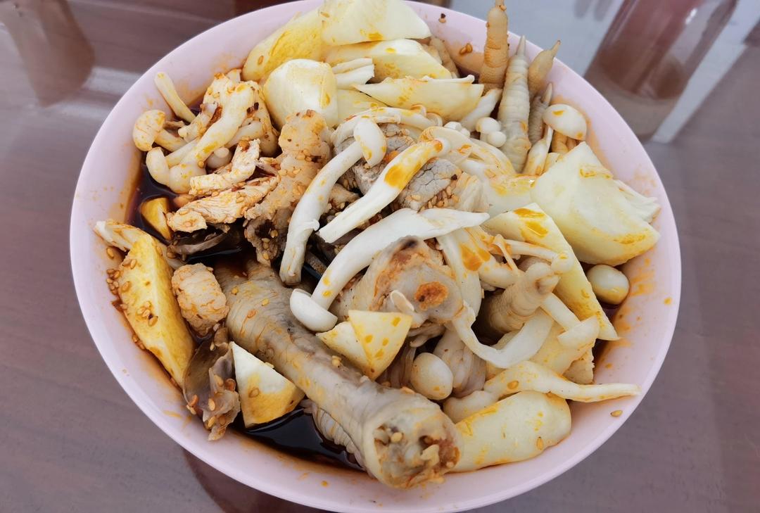 很好吃的冷锅串串