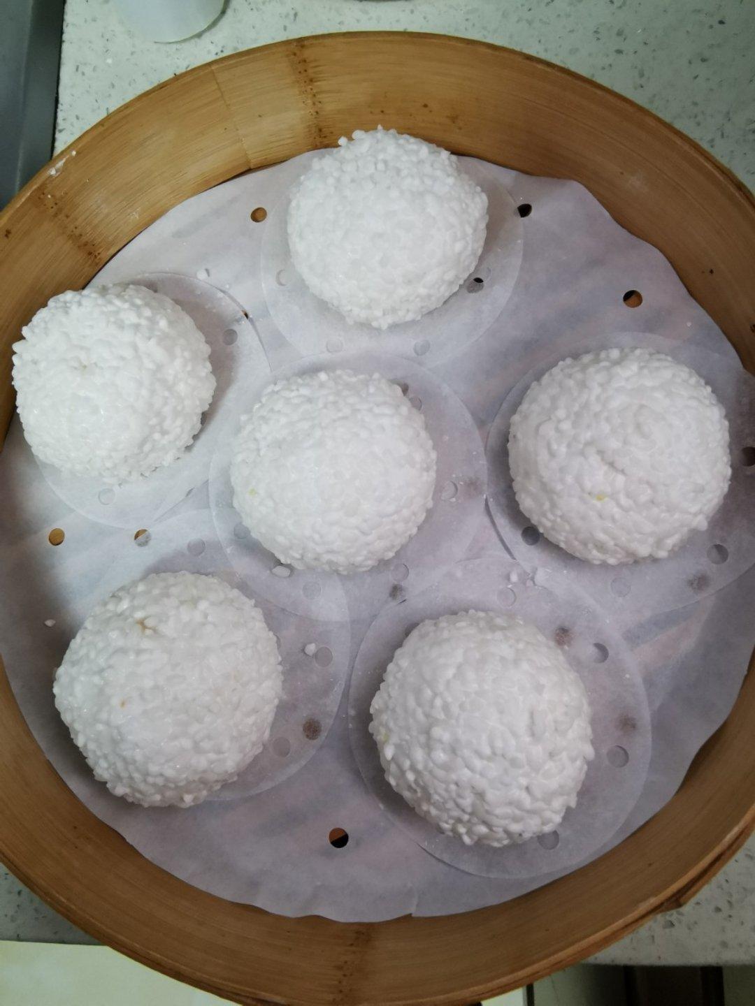 软糯鲜香的刺毛团又称粢毛团