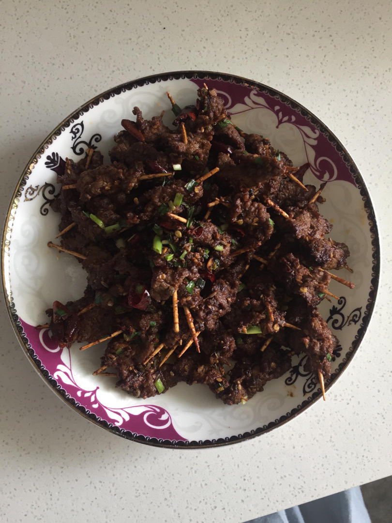 牙签牛肉 道地湖南味