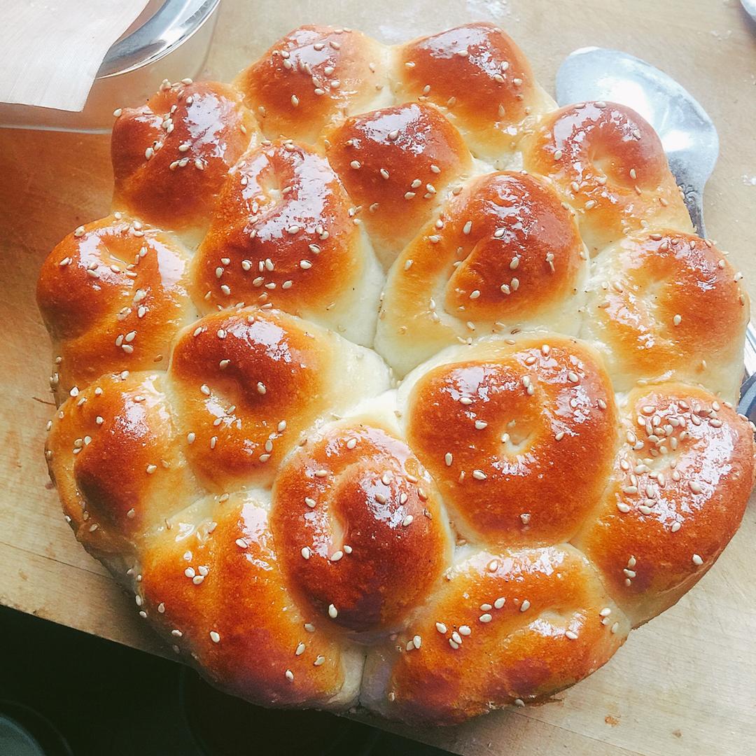 脆底蜂蜜小面包